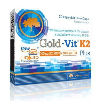 Olimp Gold Vit K2 plus 30 caps 1204253024 фото