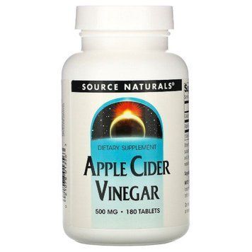 Яблучний Оцет 500мг, Source Naturals, 180 таблеток 1222613812 фото