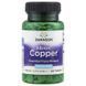 Медь, 2 мг, Albion Copper, Swanson, 300 таблеток 3033459880 фото 1