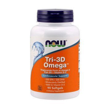 Tri-3D Omega-3 (90 softgels) 1775164698 фото