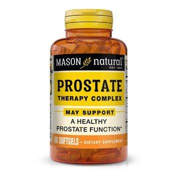 Комплекс терапії простати, Prostate Therapy Complex, Mason Natural, 60 гелевих капсул 1721240679 фото