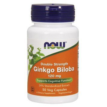 Ginkgo Biloba 120 mg Double Strength (50 veg caps) 1775161712 фото