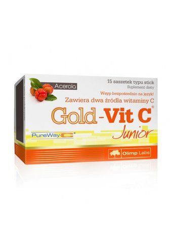 Olimp Gold-Vit C Junior 15 Sachets 1650277822 фото