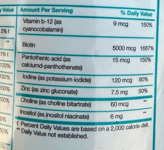 Вітаміни для волосся, шкіри та нігтів Infinity Biovita Vegan Gummies, 30 шт 2889256513 фото