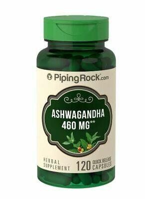 Екстракт кореня ашвагандха Piping Rock Ashwagandha Root 460 mg 120 caps 1571763401 фото