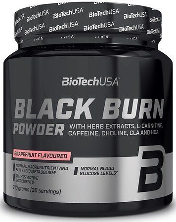 Жиросжигатель Biotech Black Burn 210 g 1318150144 фото