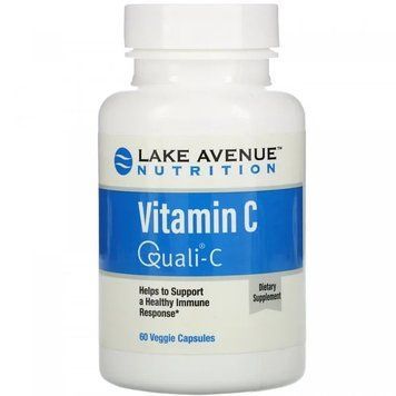 Вітамін C Quali-C Lake Avenue Nutrition 1000 мг 60 капсул 1578979998 фото