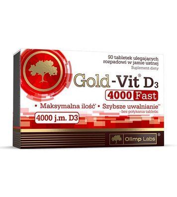 Olimp Gold-Vit D3 4000 90 tab 1650286613 фото