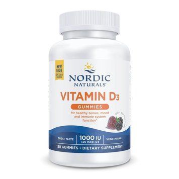 Витамин D3, 1000 МЕ, Вкус Ягод, Nordic Naturals, Vitamin D3, 120 жевательных конфет 1381469853 фото
