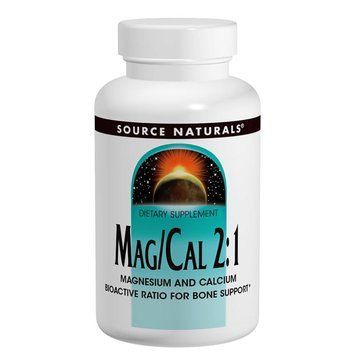 Магній Кальцій 2:1, 370 мг, Source Naturals, 90 капсул 1222548742 фото