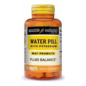 Сечогінні таблетки з калієм, Water Pill With Potassium, Mason Natural, 90 таблеток 1722457136 фото