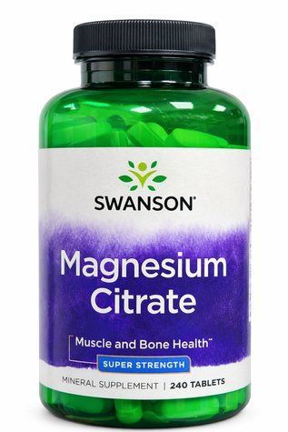 Магній цитрат Swanson Magnesium Citrate 240 tabs 2438807776 фото