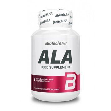 Альфа-липоевая кислота Biotech ALA 250 mg 50 caps 1644197436 фото
