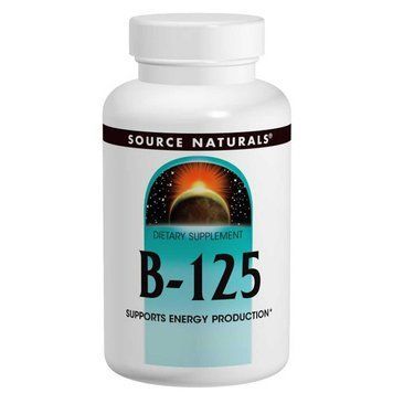 Комплекс Витаминов Группы B 125мг, Source Naturals, 60 таблеток 1381467388 фото