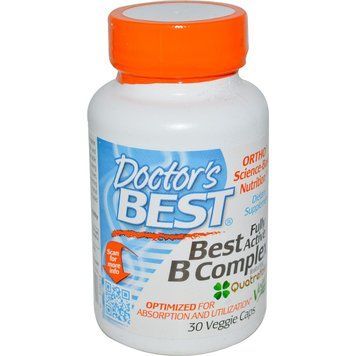 Полностью Активированный Комплекс Витаминов Группы В, Quatrefolic, Doctor's Best, 30 гелевых капсул 1381467396 фото