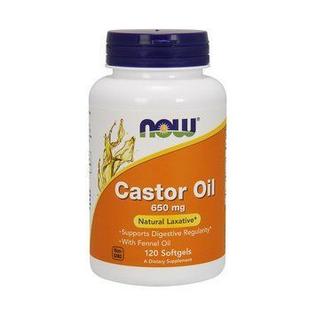 Castor Oil 650 mg (120 softgels) 1775164811 фото