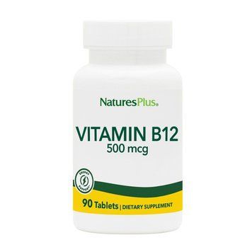 Вітамін B-12 (Метилкобаламін), nature's Plus, 500 мкг, 90 Таблеток 1231689763 фото