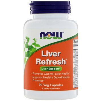 NOW_Liver Refresh - 90 кап веган 1312258612 фото