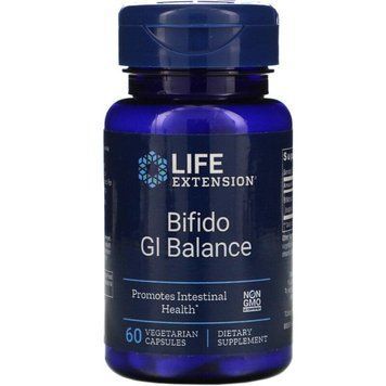 Пробиотики, Bifido GI Balance, Life Extension, 60 вегетарианских капсул 1298835381 фото