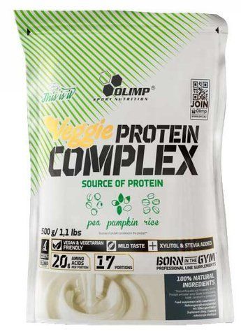 Olimp veggie protein complex 500 g 1203868139 фото