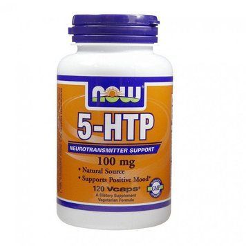 NOW_5-HTP 100 мг - 120 кап веган 1312258623 фото