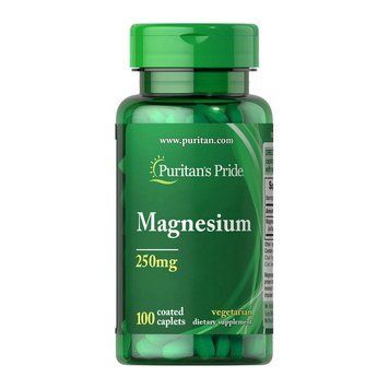 Puritan's Pride Magnesium 250 mg 100 cap 1028992314 фото