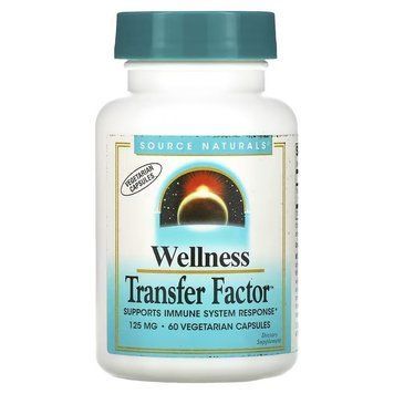 Підтримка імунітету, Wellness Transfer Factor, Source Naturals, 60 вегетаріанських капсул 2834582520 фото