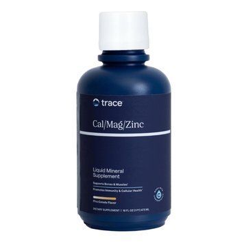 Жидкий кальций, магний, цинк и витамин D3, вкус пина колада, Liquid Cal Mag Zinc Vitamin D3, Trace, 473 мл 2150208650 фото
