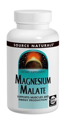 Магній + Яблучна кислота (Магній Малат) 1250 мг, Source Naturals, 180 таблеток 1381467422 фото