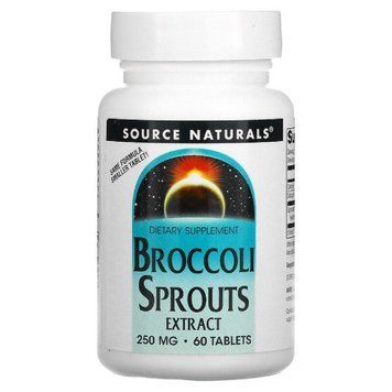 Экстракт Брокколи 250 мг, Source Naturals, 60 таблеток 1381466786 фото