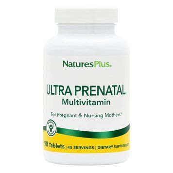 Мультивитамины Ультрапренатальные, Ultra Prenatal Multivitamin, Natures Plus, 90 таблеток 2055388603 фото