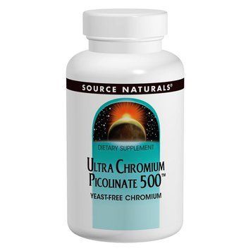 Ультра Хром Піколінат 500 мкг, Source Naturals, 120 таблеток 1482868030 фото