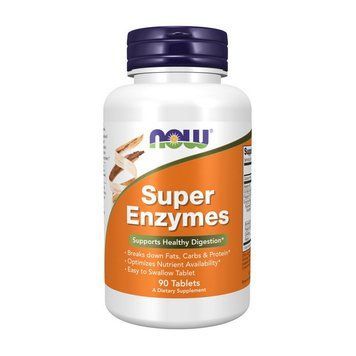 Суперементи Now Super Enzymes 90 tab 2364110251 фото