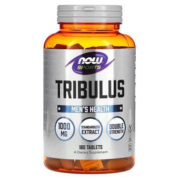 Трибулус, 1000 мг, Tribulus, Now Foods, 180 таблеток 2026890223 фото