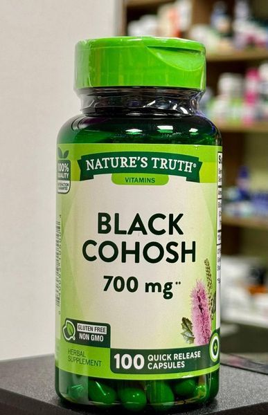 Клопогон кістевидний Nature's Truth Black Cohosh 700 mg 100 caps 2558357623 фото
